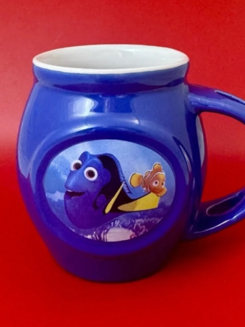 Disney Finding Dory Mug 2016 Pixar Blue Ceramic Coffee Cup Frankford Nemo